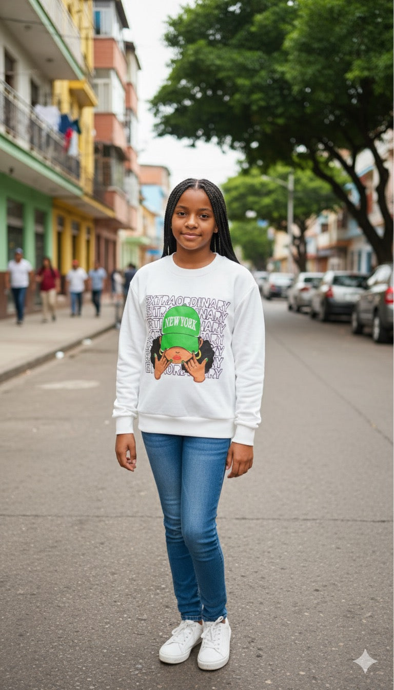 Suéter niña Shein talla 8-11 años