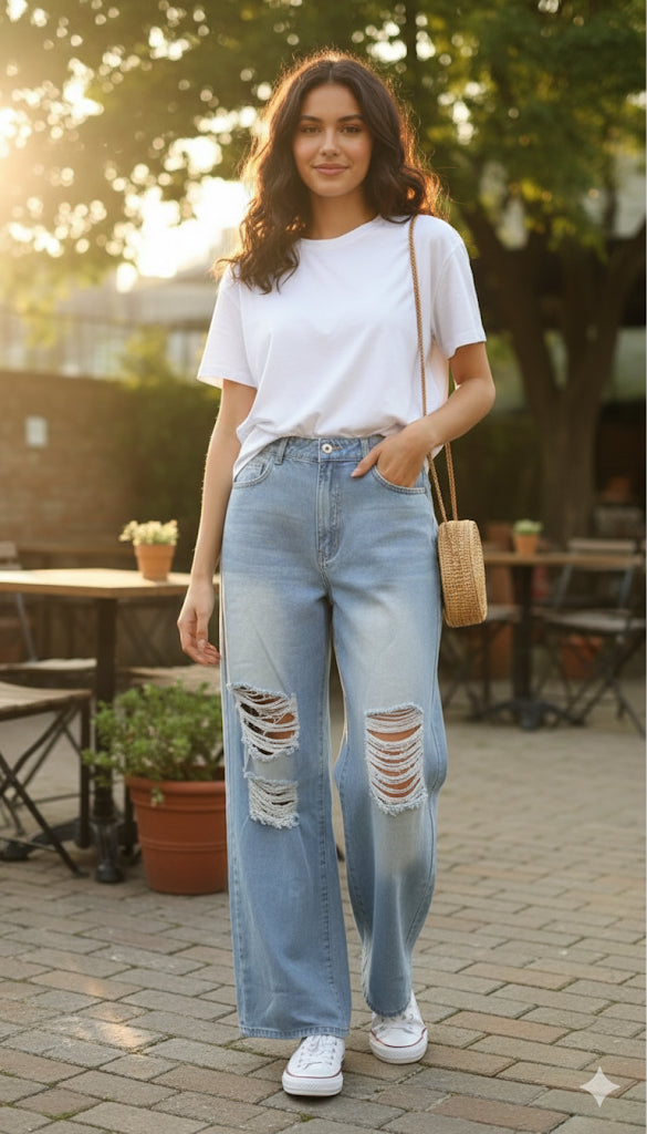 Jeans dama Shein talla XL