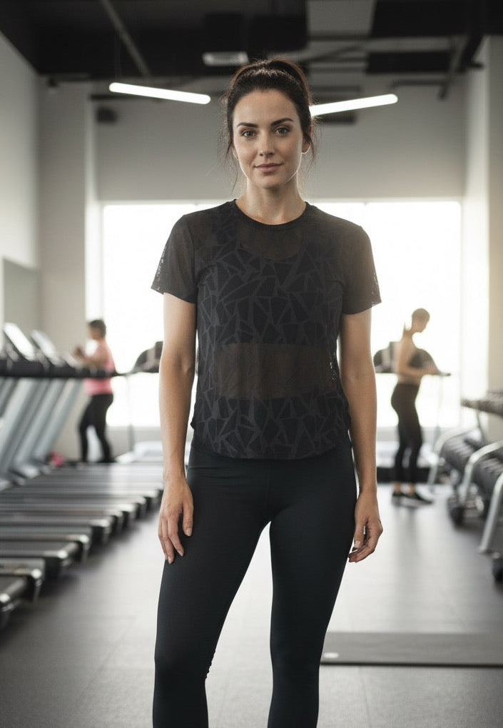 Camisa deportiva dama talla U