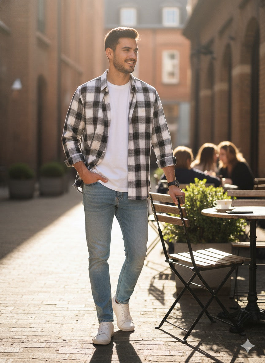 Camisa de caballero Shein talla XXL