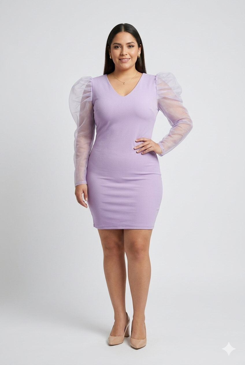 Online Al Detal 4 Vestido Boutique Dama XL