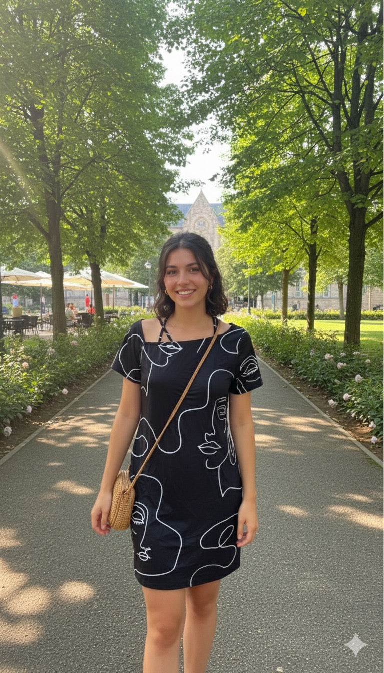 Vestido de dama Shein talla M