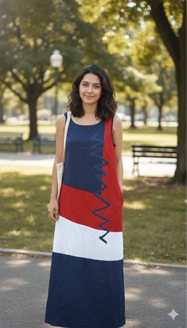 Vestido largo de dama Shein talla Xl