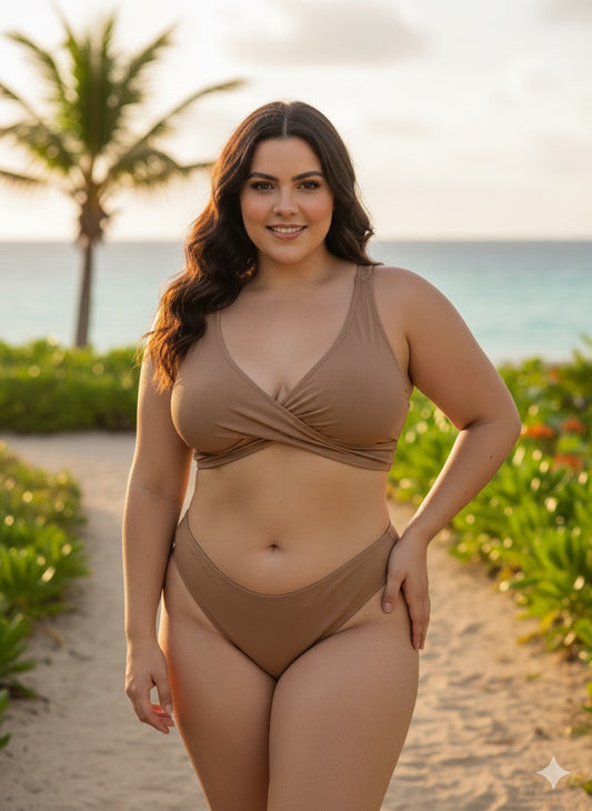 Online Al Detal 22 Traje de Baño Dama XL