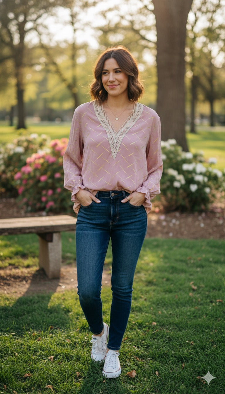 Camisa dama Shein talla L