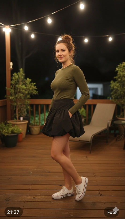 Falda corta de dama Shein talla M