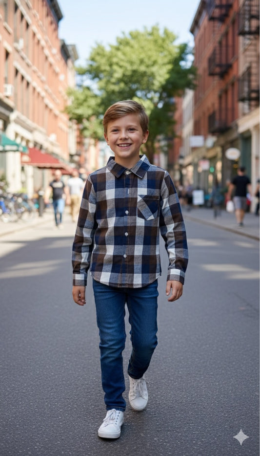 Camisa de niño Shein 6-8