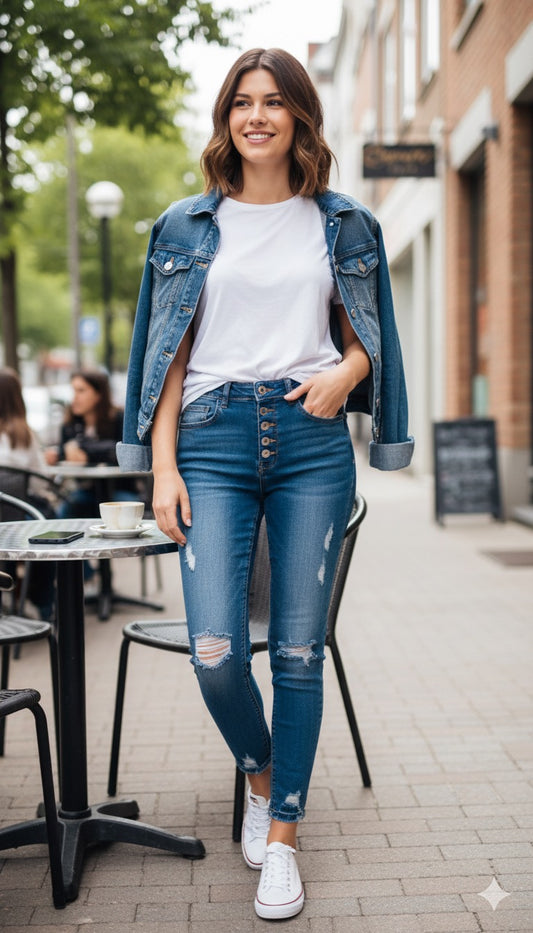 Jeans de dama Shein talla M