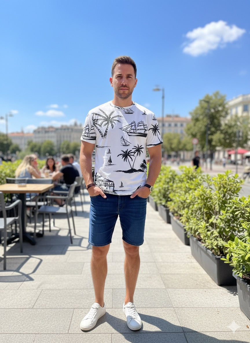 Camisa caballero Shein M, XL y 2XL