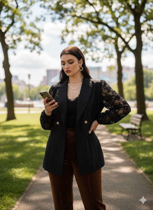 Blazer dama Shein talla 2XL