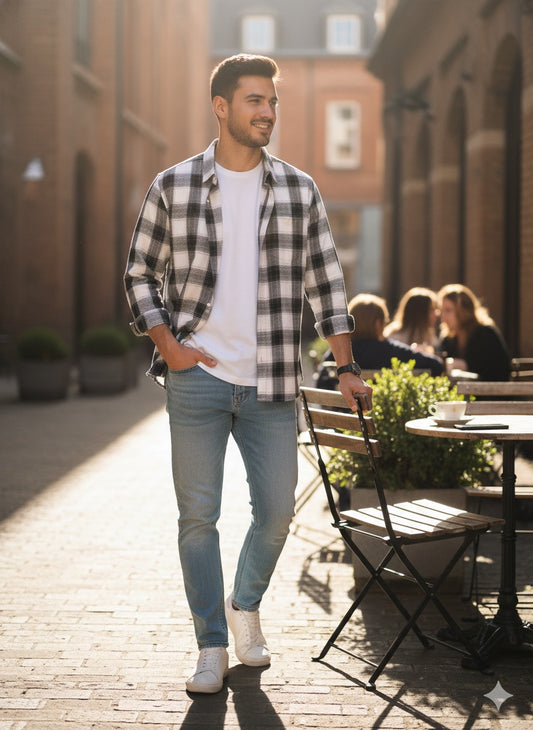 Camisa de caballero Shein talla XXL