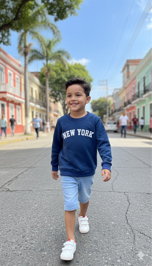 Suéter niño Shein talla 2-3 años