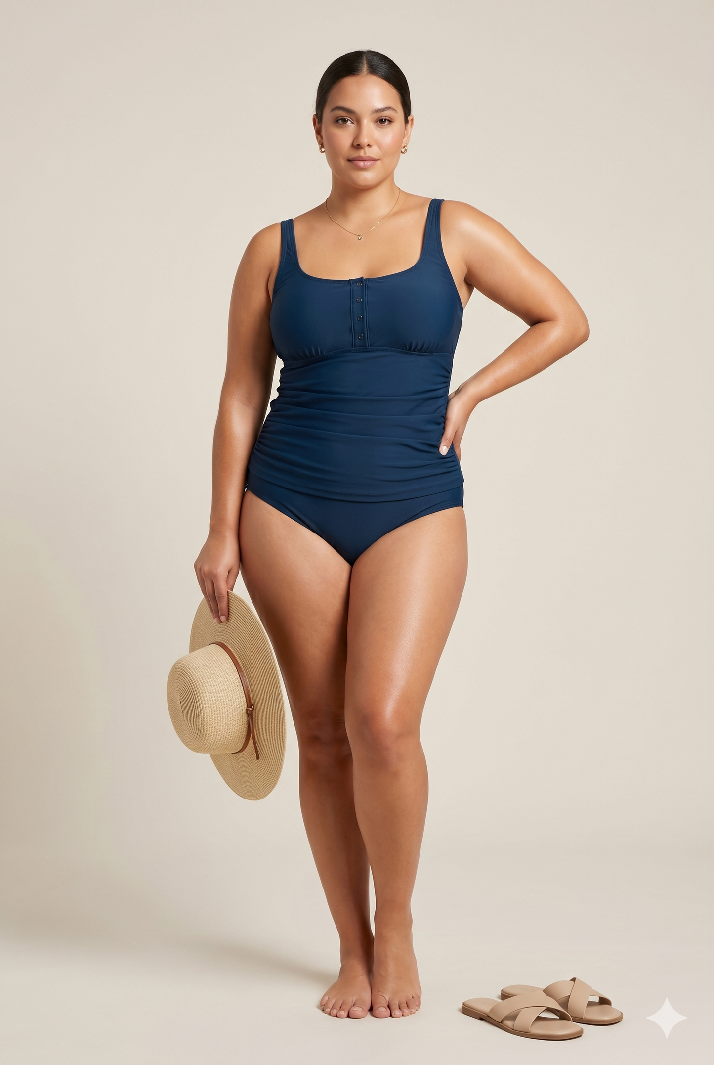 Online Al Detal 6 Traje de Baño Dama XL