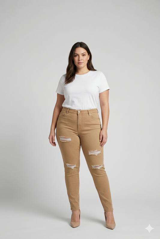 Online Al Detal 2 Jeans/Denim Dama XL