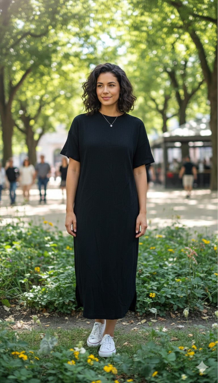 Vestido largo de dama Shein tallaS