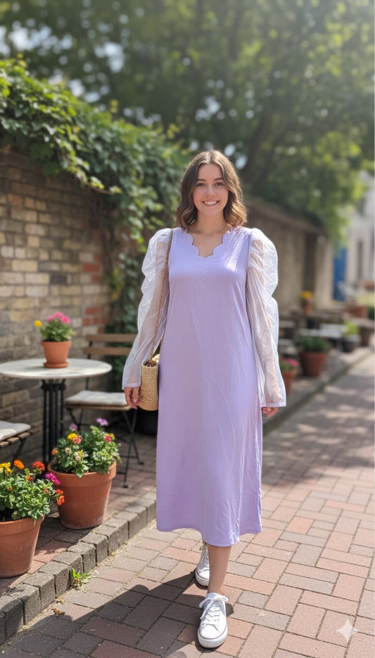 Vestido de dama Shein talla XXL