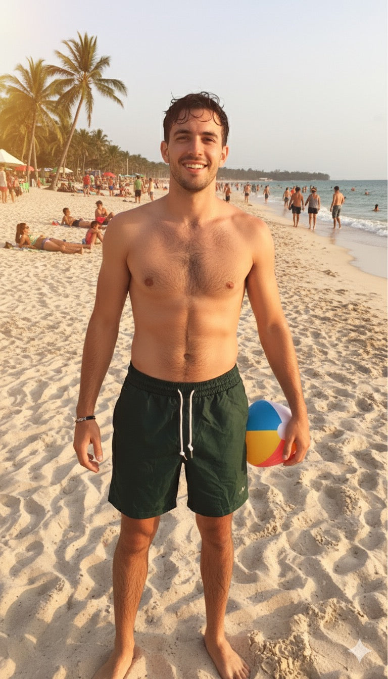 Short de caballero Shein talla S