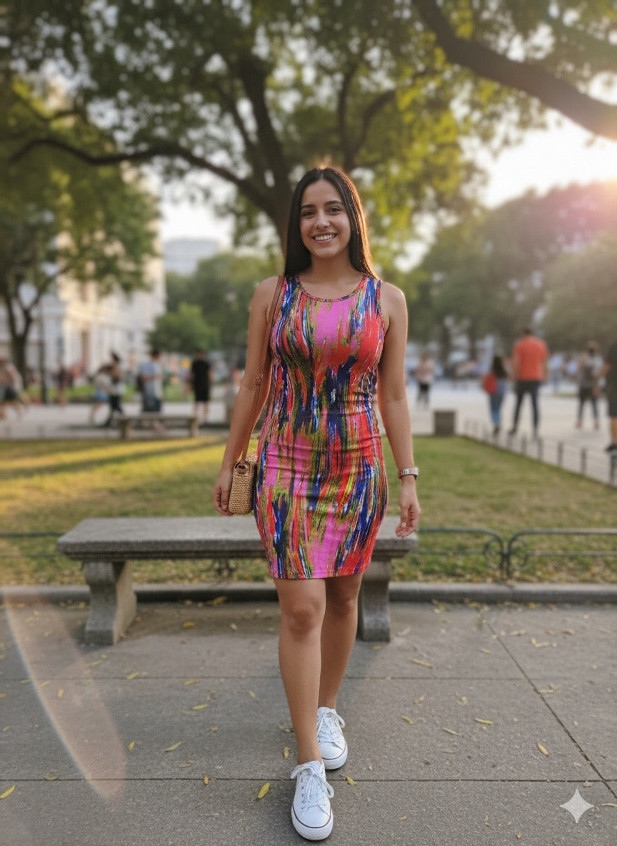 Online Al Detal 26 Vestido Mix Dama M