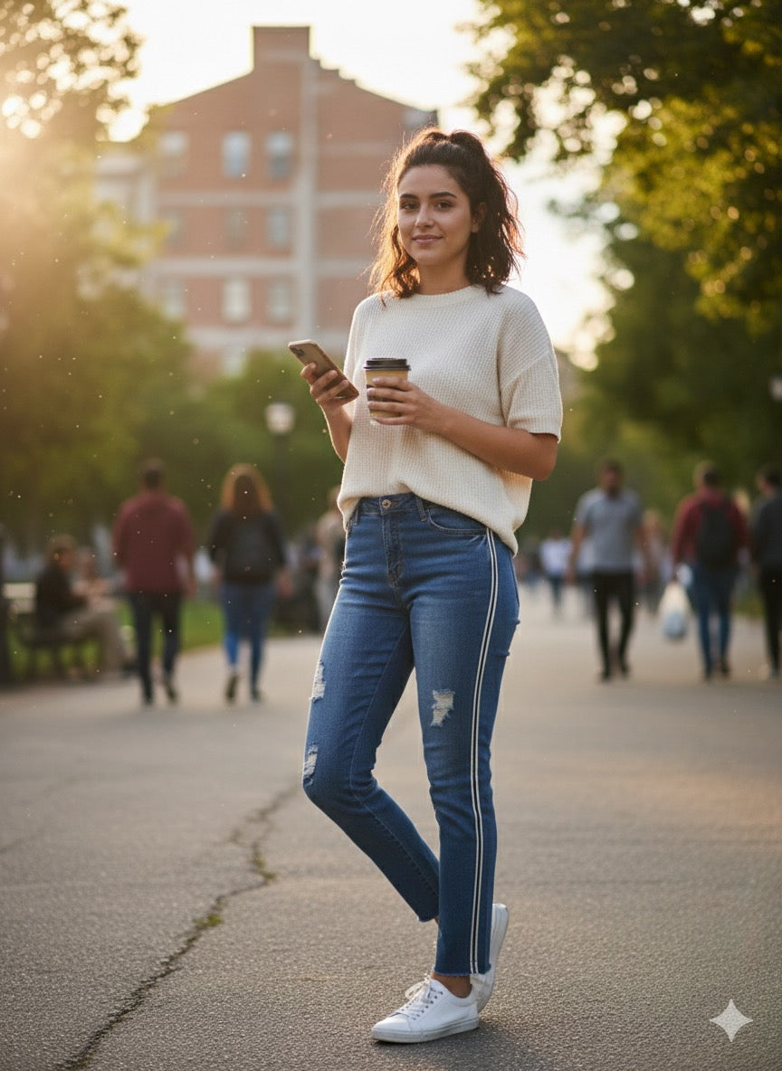 Online Interior Jeans/Denim Dama XL