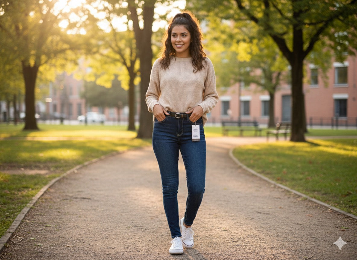 Online Interior Jeans/Denim Dama XL