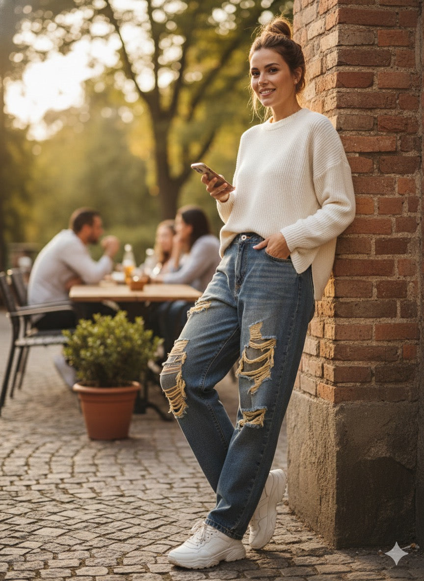 Online Interior Jeans/Denim Dama XL