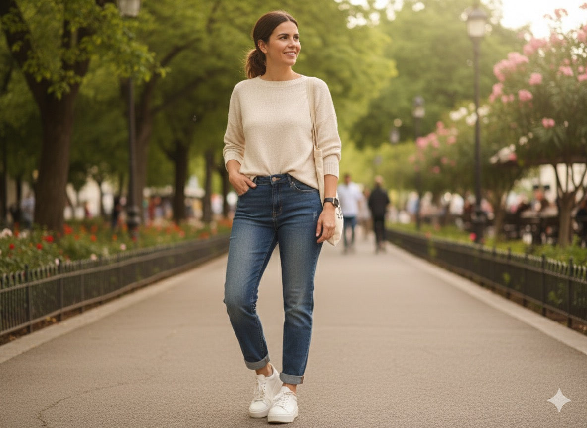 Online Interior Jeans/Denim Dama XL