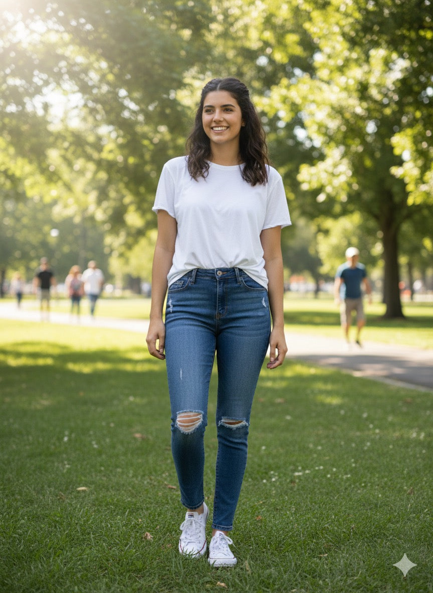 Online Interior Jeans/Denim Dama XL