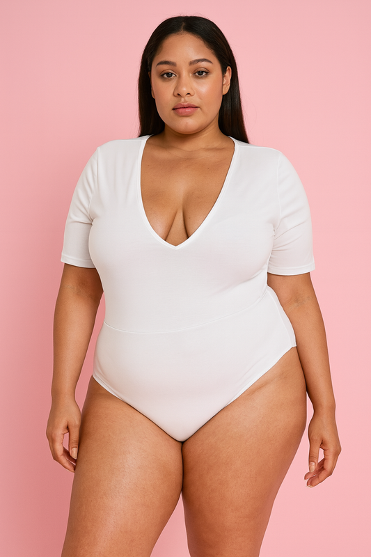 Body blanco talla L